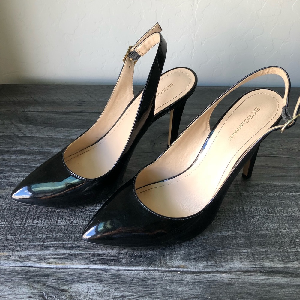 BCBGeneration Black Heels